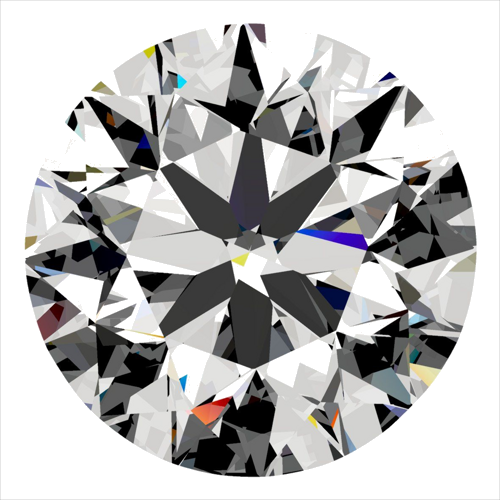 0.3 carat E-SI1 Very Good cut Natūralus Round Deimantas (1)