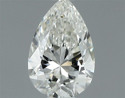 0.36 carat J-IF Natūralus Pear Deimantas (1)