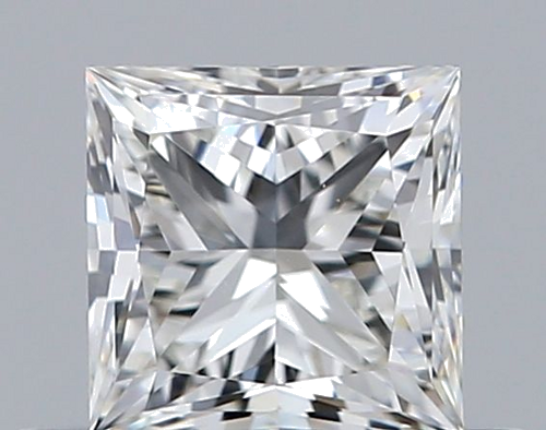 0.5 carat J-VVS1 Natūralus Princess Deimantas (1)