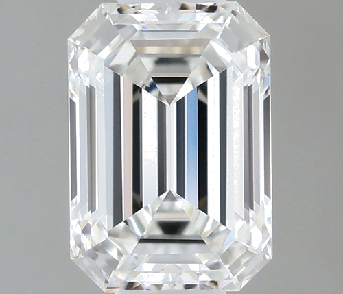 0.41 carat F-SI1 Natūralus Emerald Deimantas (1)