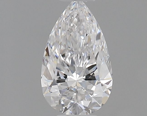 0.3 carat D-VVS1 Natūralus Pear Deimantas (1)