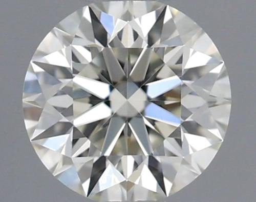 0.32 carat K-VVS2 Excellent cut Natūralus Round Deimantas (1)