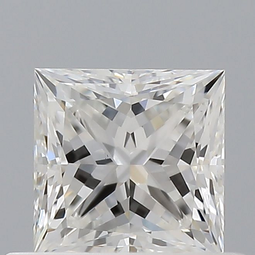 0.61 carat G-VS1 Natūralus Princess Deimantas (1)