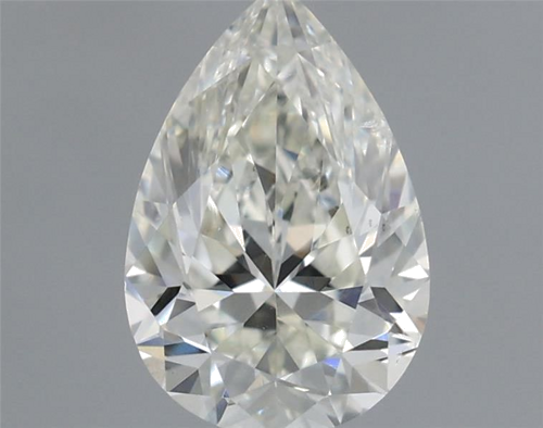 0.5 carat J-SI2 Natūralus Pear Deimantas (1)
