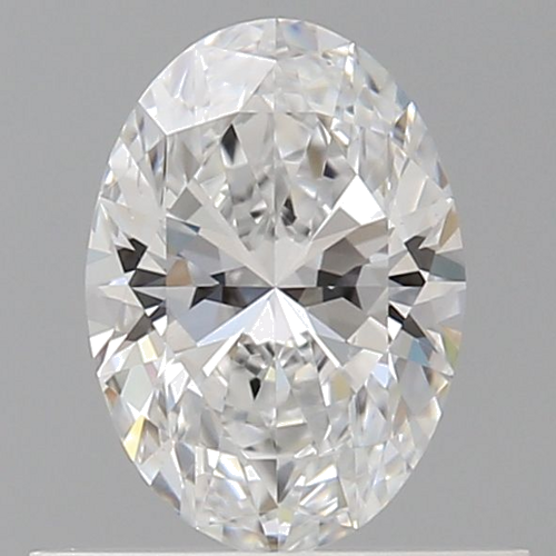 0.5 carat D-VS2 Natūralus Oval Deimantas (1)