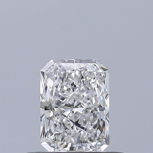 0.35 carat D-VVS2 Natūralus Radiant Deimantas (1)