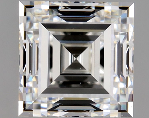 1.7 carat G-VS2 Natūralus Square Radiant Deimantas (1)
