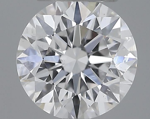 0.52 carat D-SI2 Excellent cut Natūralus Round Deimantas (1)