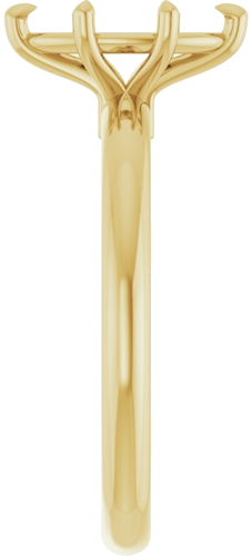 Sužadėtuvių Žiedas „Claw-Prong Euro Shank“ 14k yellow gold Marquise 9.5mm x 5mm (4)