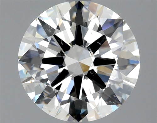 2.01 carat H-SI2 Excellent cut Natūralus Round Deimantas (1)