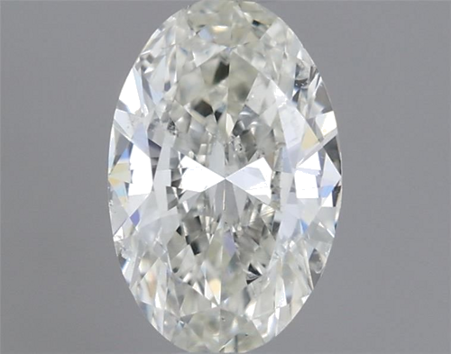 0.5 carat J-SI1 Natūralus Oval Deimantas (1)