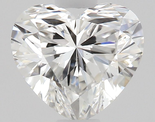 0.57 carat E-VS2 Natūralus Heart Deimantas (1)
