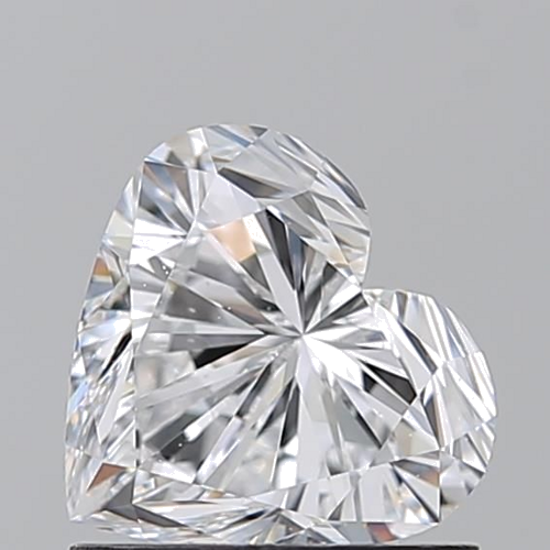 1.01 carat D-SI1 Natūralus Heart Deimantas (1)