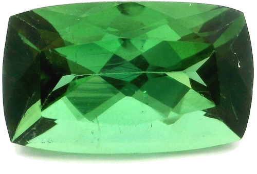 5.67 carat GREEN Cushion Tourmaline (1)