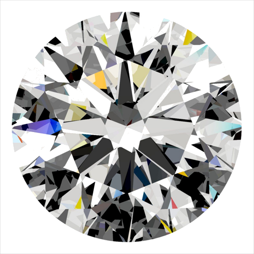 0.31 carat G-SI1 Excellent cut Natūralus Round Deimantas (1)