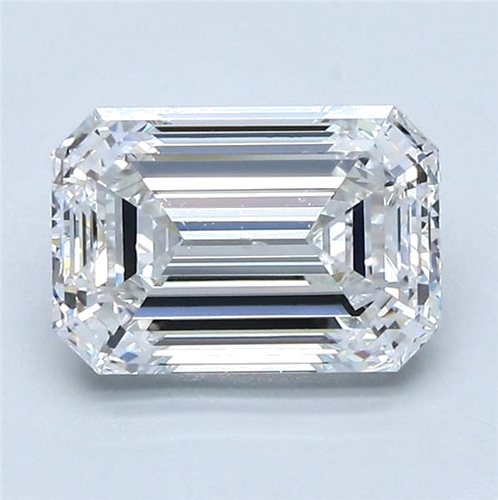 2.5 carat E-SI1 Natūralus Emerald Deimantas (1)