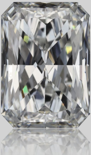 0.72 carat F-VVS2 Natūralus Radiant Deimantas (1)