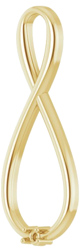 Pakabukas „Family Infinity-Inspired“ 14k yellow gold Round 1.5mm (2)