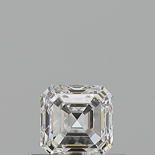 0.52 carat D-VVS2 Natūralus Asscher Deimantas (1)