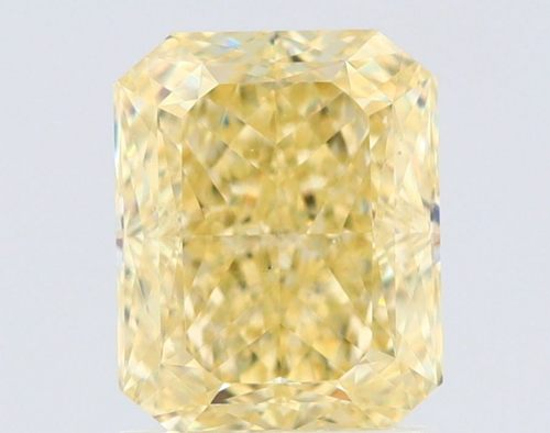 1.57 carat Fancy Yellow-VS2 Natūralus Radiant Deimantas (1)