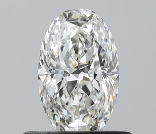 0.51 carat I-VVS2 Natūralus Oval Deimantas (1)