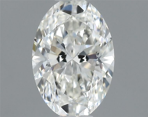 0.34 carat I-VS1 Natūralus Oval Deimantas (1)