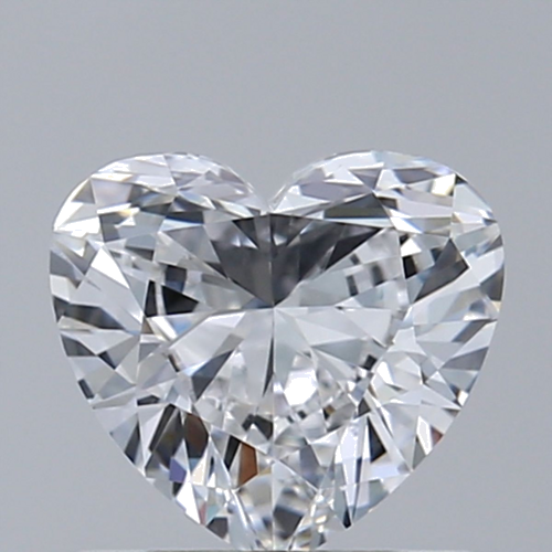 0.7 carat D-IF Natūralus Heart Deimantas (1)