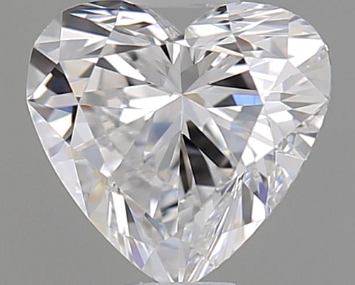 0.5 carat D-VVS1 Natūralus Heart Deimantas (1)
