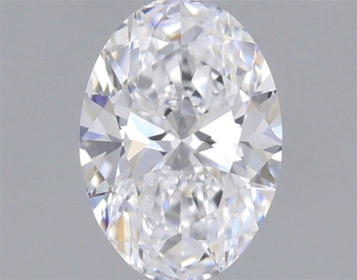 0.42 carat D-VVS1 Natūralus Oval Deimantas (1)
