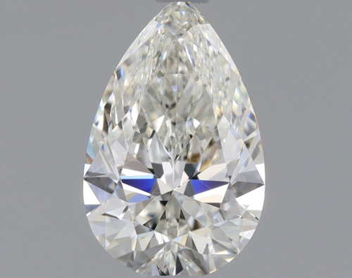0.54 carat H-SI1 Natūralus Pear Deimantas (1)