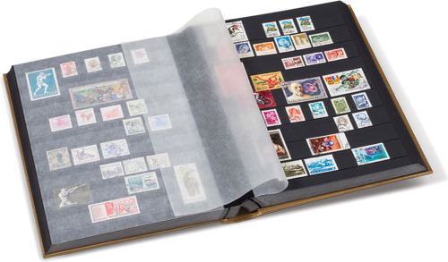 Album for stamps Comfort Metallic Edition Black (64 p.) (4)