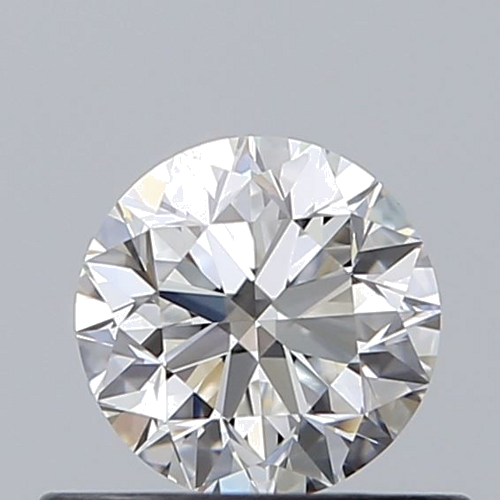 0.5 carat F-VVS2 Very Good cut Natūralus Round Deimantas (1)