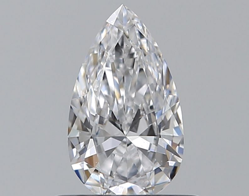 0.46 carat D-VS2 Natūralus Pear Deimantas (1)