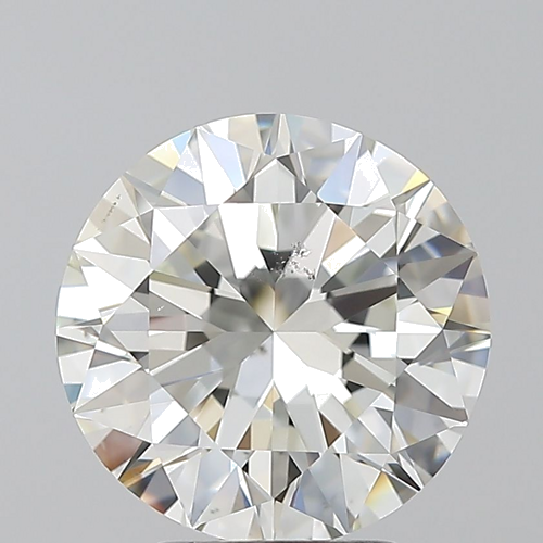 3.01 carat J-SI1 Excellent cut Natūralus Round Deimantas (1)