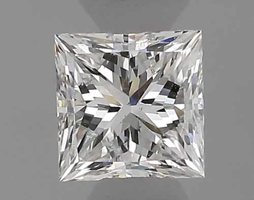 0.34 carat E-SI1 Natūralus Princess Deimantas (1)