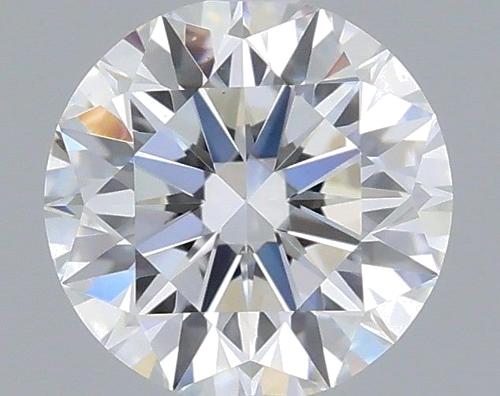 0.44 carat F-VS2 Excellent cut Natūralus Round Deimantas (1)