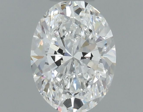 0.32 carat D-VS1 Natūralus Oval Deimantas (1)