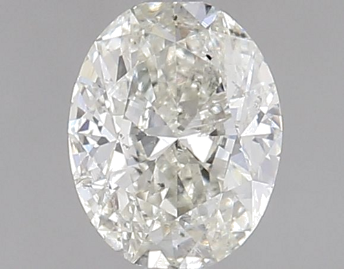 1.0 carat K-SI2 Natūralus Oval Deimantas (1)