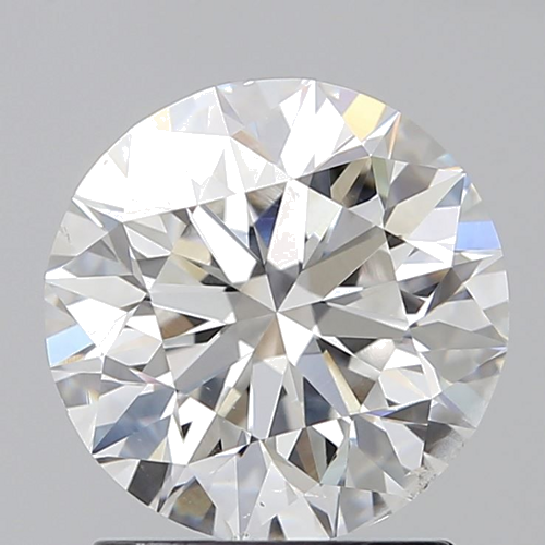 1.7 carat F-SI2 Excellent cut Natūralus Round Deimantas (1)