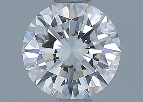 0.56 carat H-VVS2 Very Good cut Natūralus Round Deimantas (1)