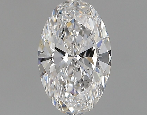 0.55 carat E-SI1 Natūralus Oval Deimantas (1)