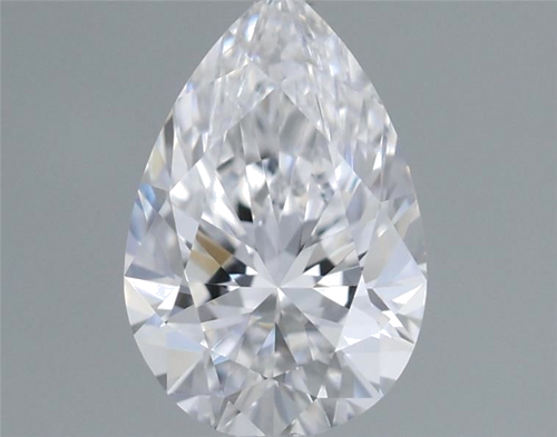 0.52 carat D-VVS1 Natūralus Pear Deimantas (1)