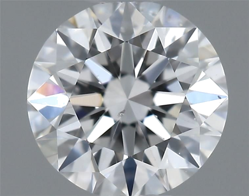 0.32 carat D-SI1 Excellent cut Natūralus Round Deimantas (1)