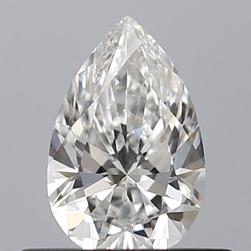 0.41 carat E-IF Natūralus Pear Deimantas (1)