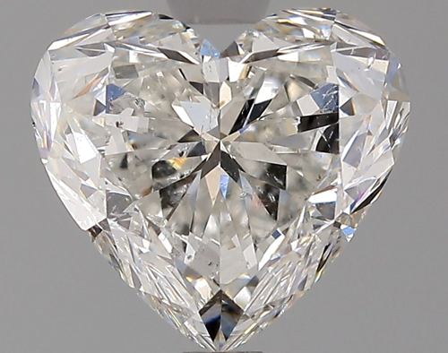 2.01 carat H-SI2 Natūralus Heart Deimantas (1)