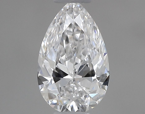 0.32 carat D-VS1 Natūralus Pear Deimantas (1)