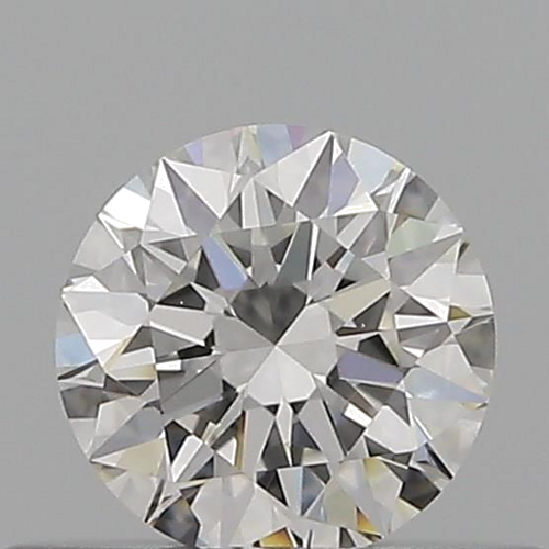 0.38 carat F-VVS2 Excellent cut Natūralus Round Deimantas (1)