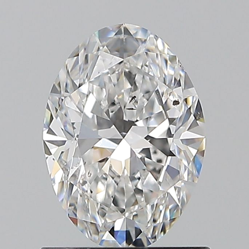 1.01 carat E-SI2 Natūralus Oval Deimantas (1)