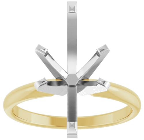 Sužadėtuvių Žiedas „Solitaire“ 14k yellow/white gold Marquise 15mm x 8mm (3)