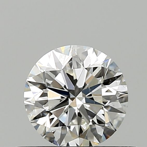 0.5 carat F-SI2 Very Good cut Natūralus Round Deimantas (1)